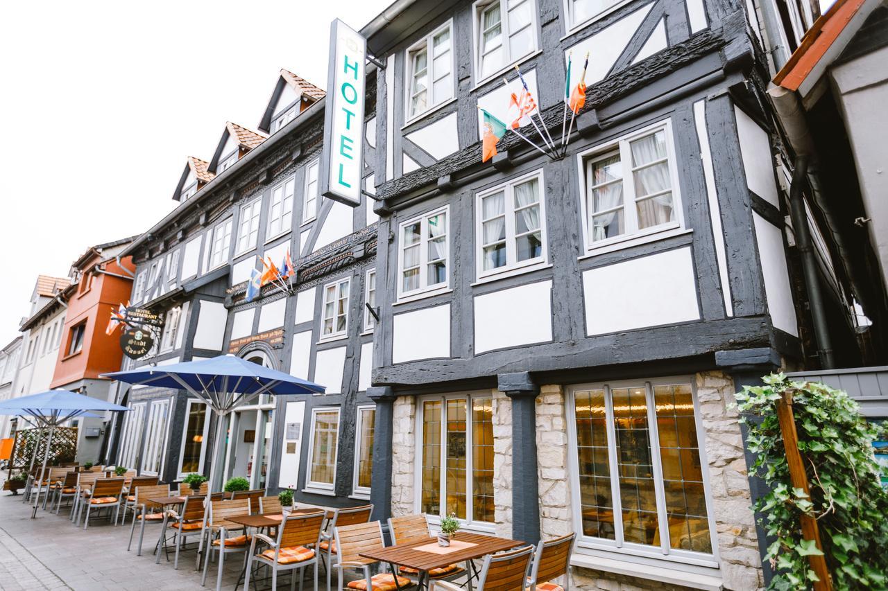 Hotel Stadt Kassel Rinteln Exteriör bild
